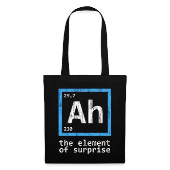 Élément du tableau périodique Surprise - Sac en tissu - noir - Devant