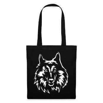 Tervueren Head "Black Edition" - Tote Bag - black - Front