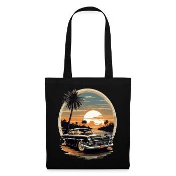 Classic Cars 1950 - Tote Bag - black - Front
