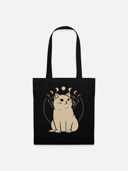 Astrology Cat: Zodiac Signs for Your Furry Friend - Tote Bag - black