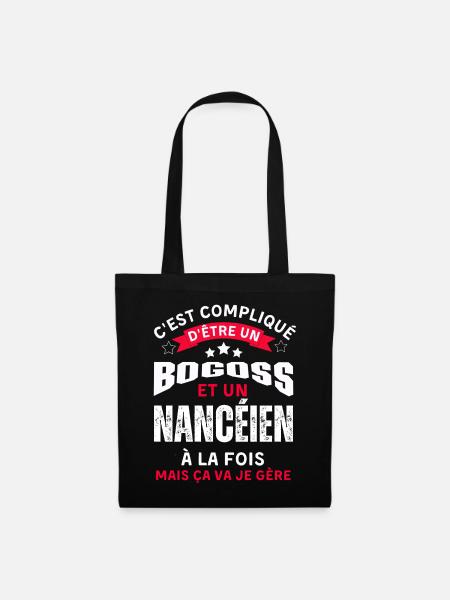 Habitants de Nancy - Sac en tissu - noir