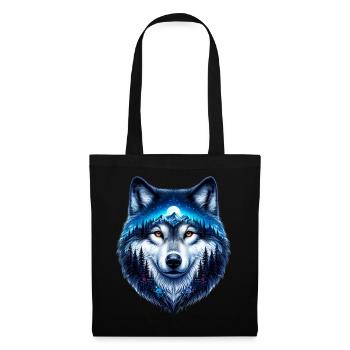 Wolf - Tote Bag - black - Front