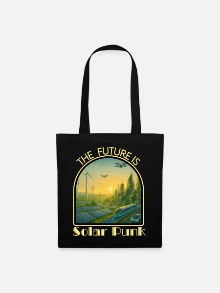 Solar_Punk2 - Tote Bag - black