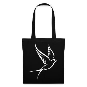 Bird Pigeon - Tote Bag - black - Front