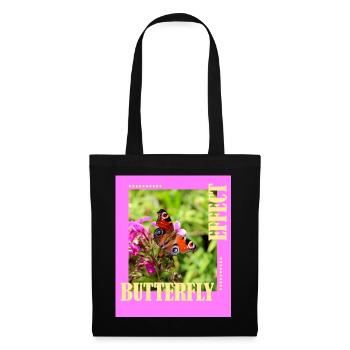 Butterfly Effect Photo Design - Tote Bag - black - Front