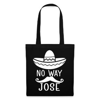No Way Jose Sombrero - Tote Bag - black - Front