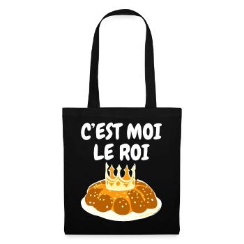 Humour Epiphany Cake It's Me The King - Tote Bag - black - Front