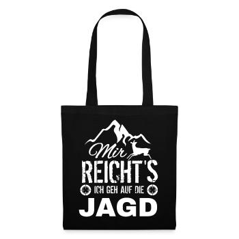 I've had enough hunting motif - Tote Bag - black - Front