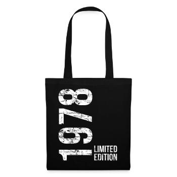 48e anniversaire Homme Femme 48 ans 1978 Anniversaire - Sac en tissu - noir - Devant