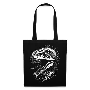 Dino - Tote Bag - black - Front