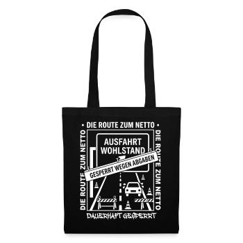 The route to Netto permanently closed - Tote Bag - black - Front