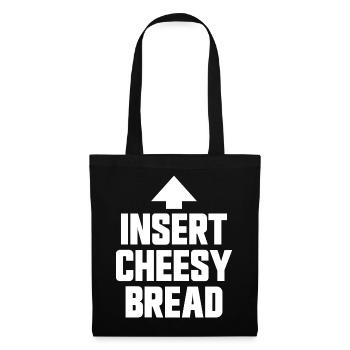 Cheese bread (favorite food) - Tote Bag - black - Front