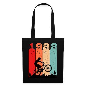 Millésime 1988 - Sac en tissu - noir - Devant