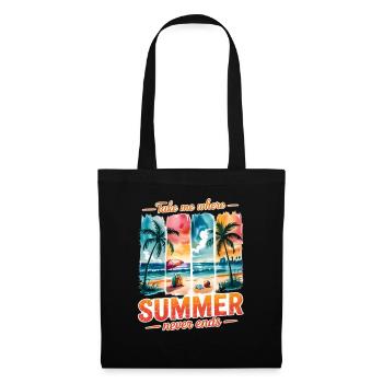 Take Me Where Summer Never Ends - Tote Bag - black - Front