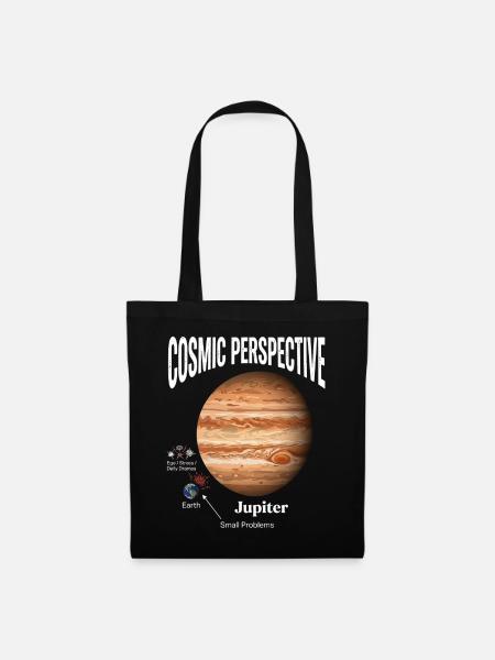 Cosmic Perspective - Stoffbeutel - Schwarz