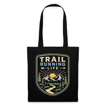 Trail Running Life - Tote Bag - black - Front