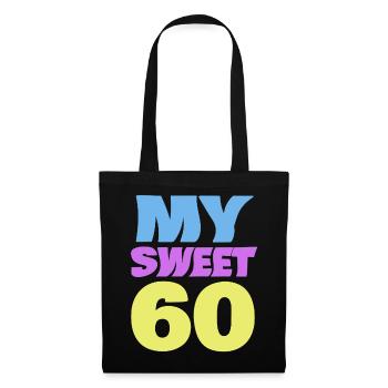 sweet 60 - Tote Bag - black - Front