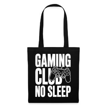 Manette Gaming Club Sans Sommeil - Sac en tissu - noir - Devant