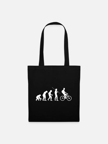 Radsport Fahrrad Fahrradfahrer - Stoffbeutel - Schwarz