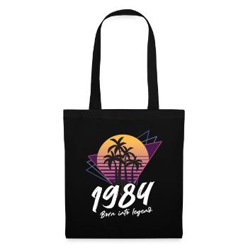 1984 SW né dans la légende - 1984 Cadeau d’anniversaire - Sac en tissu - noir - Devant