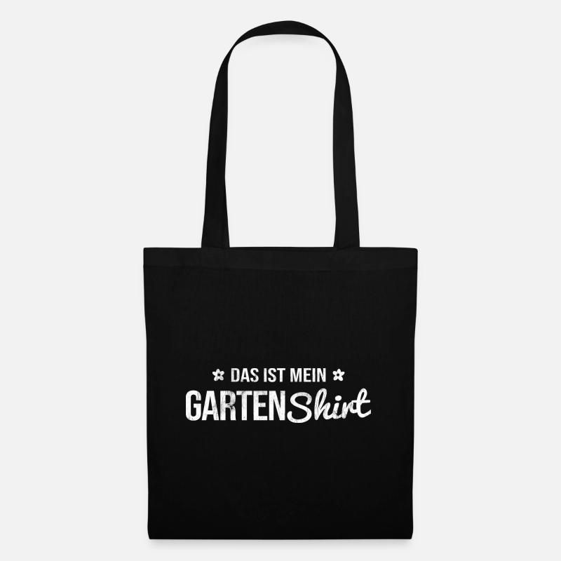 Garten Hobbygärtner - Stoffbeutel - Schwarz