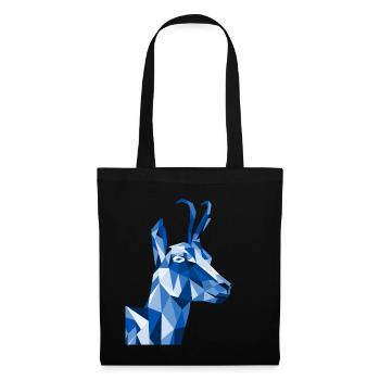 Gams Chamois Graphic - Tote Bag - black - Front