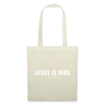Jesus Is King as Christian - Tote Bag - nature - Front