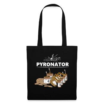 PYRONATOR Feux d'artifice Pyro - Sac en tissu - noir - Devant