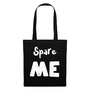 Spare Me - Bowling - Stoffbeutel - Schwarz - Vorne