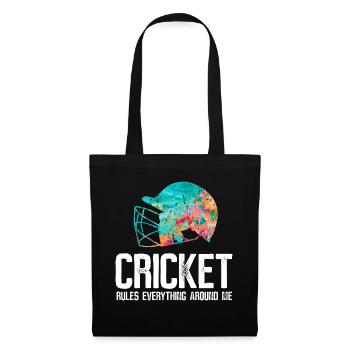 Le cricket gouverne tout ce qui m’entoure - Sac en tissu - noir - Devant
