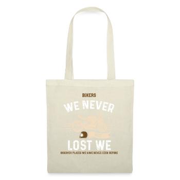 Bikers We Never Get Lost We Disc... - Tote Bag - nature - Front
