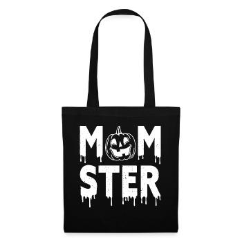 Halloween Costume Pumpkin Skeleton Horror Ghost - Tote Bag - black - Front