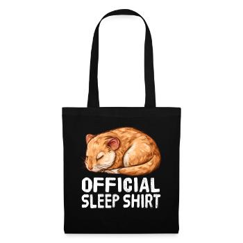 Chemise de nuit officielle Gerbil - Sac en tissu - noir - Devant