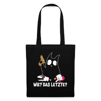 How The Last Cat Eats Unicorn Cats - Tote Bag - black - Front