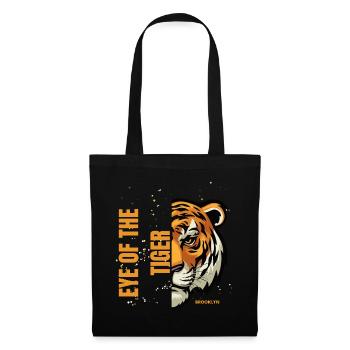 eye of the tiger - Tote Bag - black - Front