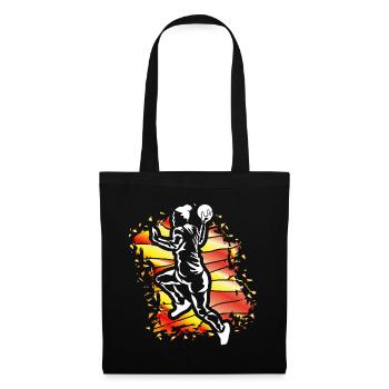 Motif Handball Player Handball Gift - Tote Bag - black - Front