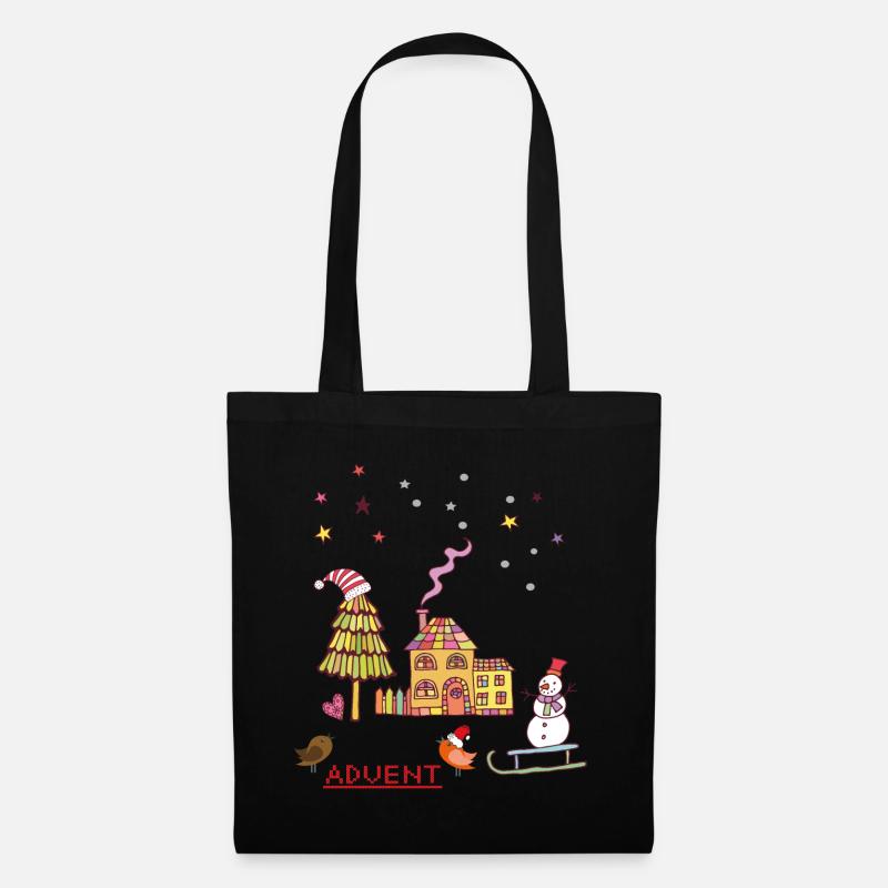 Advent - Tote Bag - black