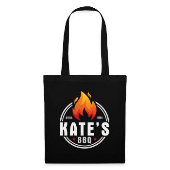 Barbecue Kates - Sac en tissu - noir - Devant