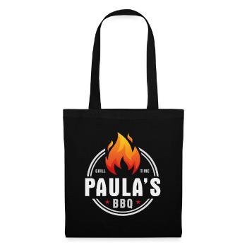Paulas BBQ - Tote Bag - black - Front