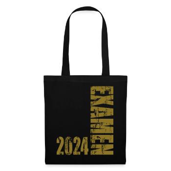 Examen 2024 - Stoffbeutel - Schwarz - Vorne