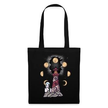 Lighthouse Lighthouses Maritime Sailor Girl - Tote Bag - black - Front