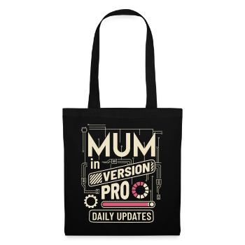 Mum VERSION PRO - Tote Bag - black - Front