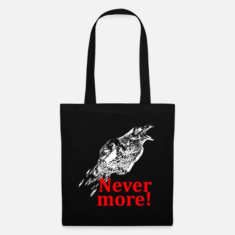The Raven - Nevermore! - Stoffbeutel - Schwarz