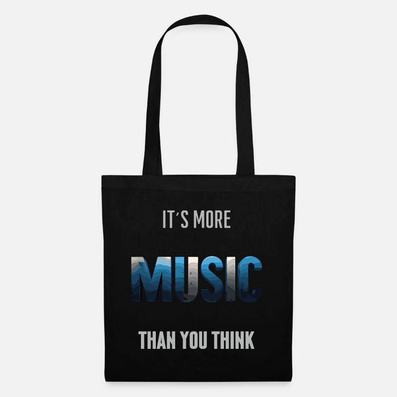 Music - Stoffbeutel - Schwarz