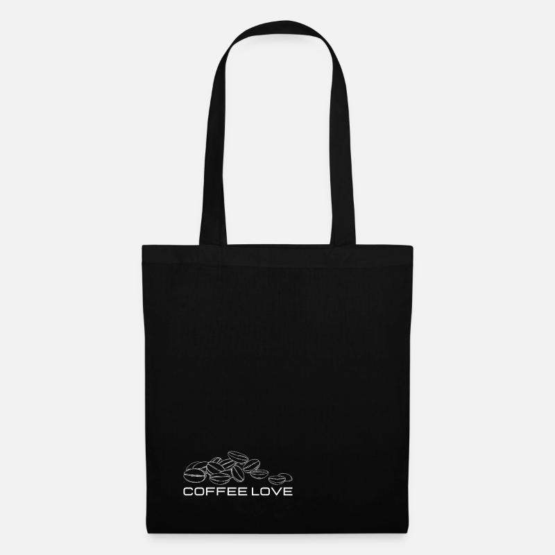 Coffee Love! - Stoffbeutel - Schwarz