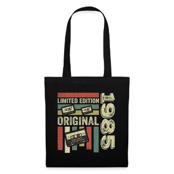 Vintage 1985 - Retro Geburtstagsspruch 1985 - Stoffbeutel - Schwarz - Vorne