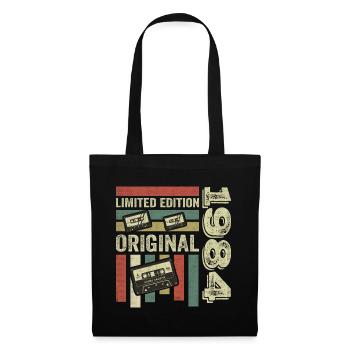 Vintage 1984 - Retro Geburtstagsspruch 1984 - Stoffbeutel - Schwarz - Vorne