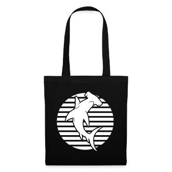 Hammerhead Shark, Diving - Tote Bag - black - Front