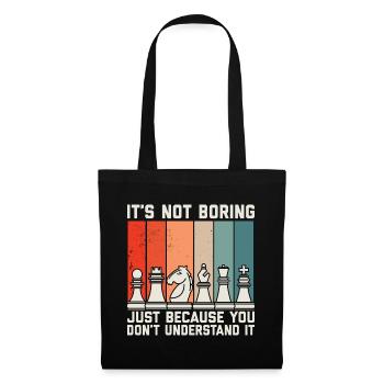 Chess - Tote Bag - black - Front
