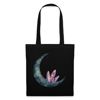 Lune de cristal - Sac en tissu - noir - Devant